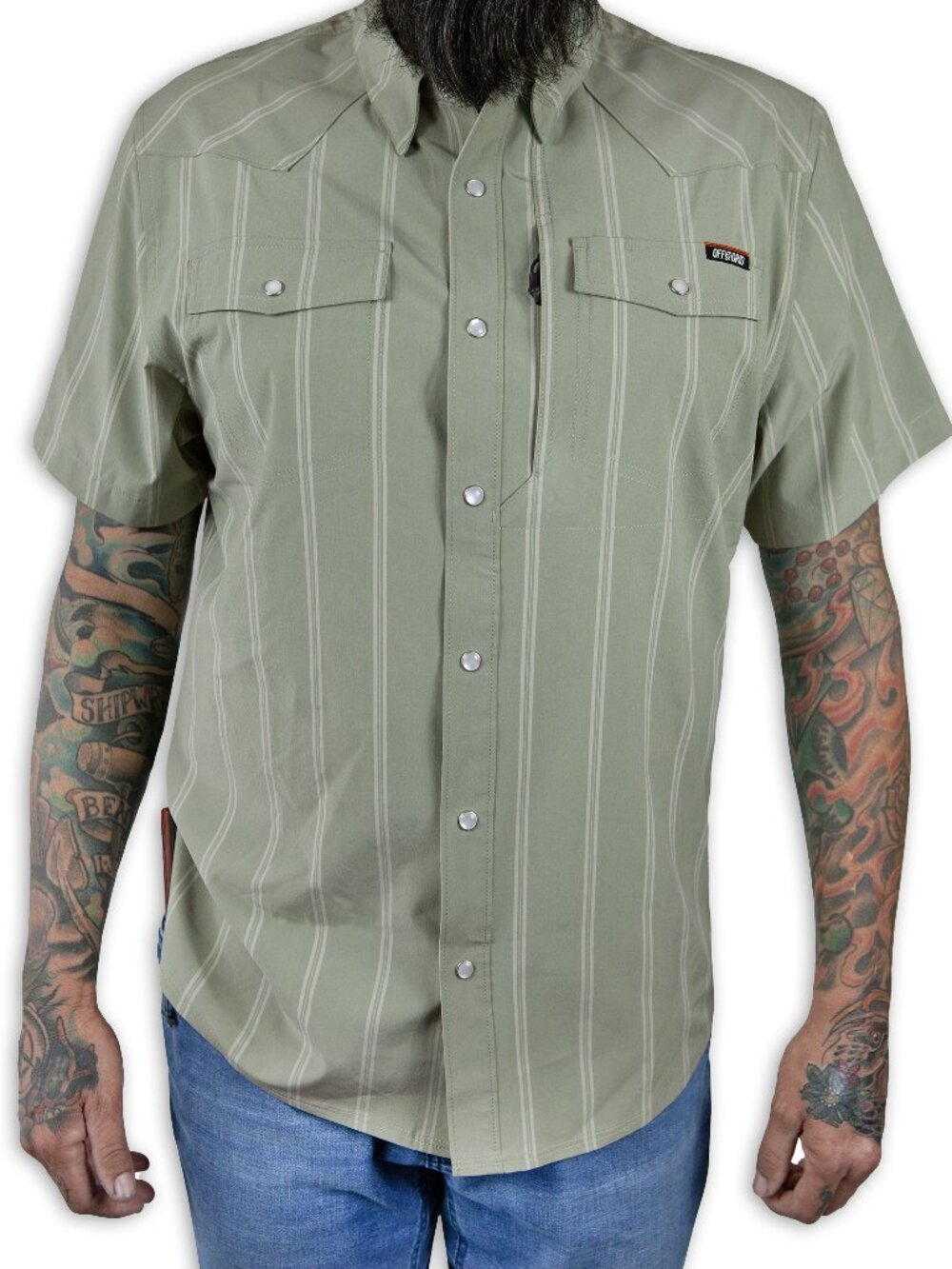 Off The Grid Surplus Daryll SS Shirt - Sage Green